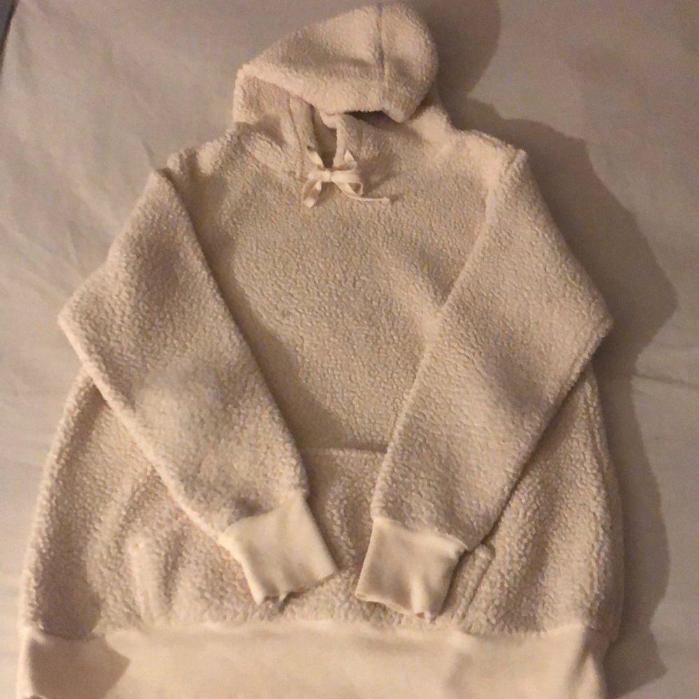 Sherpa Hoodie - OLDNAVY size small